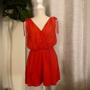Red romper